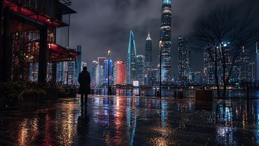 男同网城市夜景短视频拍摄视频教程